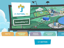 Tablet Screenshot of itmattersinc.com